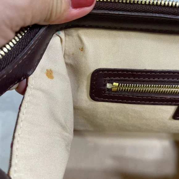 Louis Vuitton Minilin Josephine Pm, with dust bag . Made in France. - Picture 16 of 17